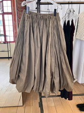 Load image into Gallery viewer, Alaïa - LONG BALLOON SKIRT IN SOFT NYLON - Grey-
