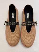 Load image into Gallery viewer, Alaïa - RAFFIA BALLERINAS - Natural