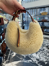 Load image into Gallery viewer, Celine - Celine Lulu Teen Bag in Shearling and Calfskin - Natural/ Tan