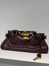 Load image into Gallery viewer, Chloé - Paddington Bag in Grained Leather - Garnet