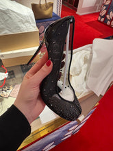 Load image into Gallery viewer, Christian Louboutin - Exclusive Limited Edition Christian Louboutin x Maison Margiela Bridiela Una Strass - Black