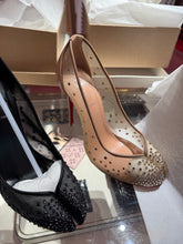 Load image into Gallery viewer, Christian Louboutin - Exclusive Limited Edition Christian Louboutin x Maison Margiela Bridiela Una Strass - Blush