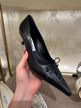 Load image into Gallery viewer, Jimmy Choo - Scarlett 50 Naplak Leather Pumps - Black