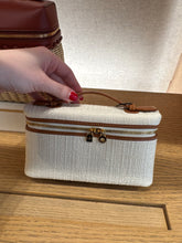 Load image into Gallery viewer, Loro Piana - Extra Pocket L19 in Cotton and Calfskin - Nougat/ Warm Tan/ Sun Gold