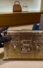 Load image into Gallery viewer, Louis Vuitton - Exclusive Limited Edition Petite Trunk Bag in Water Snake Leather