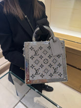 Load image into Gallery viewer, Louis Vuitton - Exclusive Limited Edition Trunk Bag - Silver