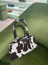 Load image into Gallery viewer, Prada - Prada Galleria Printed Leather Bag - White/ Dark Brown