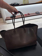 Load image into Gallery viewer, The Row - Marlo 17 Leather Bag - Intense Brown