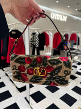 Load image into Gallery viewer, Valentino - Valentino Garavani DeVain Small Shoulder Bag Embroidered with Cherry Fic Motif (As worn by Sabrina Carpenter) - Multicolor