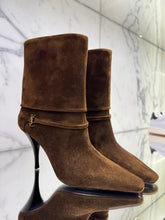 Load image into Gallery viewer, YSL - NIKI Suede Ankle Boots - Land