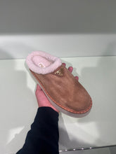 Load image into Gallery viewer, Prada - New Suede and Rubber Platform Slippers

