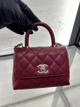 Load image into Gallery viewer, Chanel - Top Handle Bag Caviar - Burgungy
