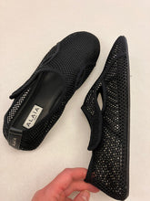 Load image into Gallery viewer, Alaïa - Fishnet Slippers - Black
