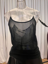Load image into Gallery viewer, Alaïa - KNITTED TANK TOP - Transparent Black
