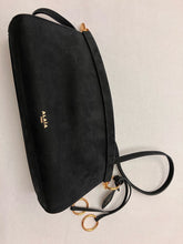 Load image into Gallery viewer, Alaïa - LE CLICK EAST WEST BAG IN NUBUCK - Small - Black
