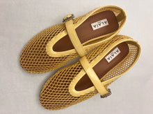 Load image into Gallery viewer, Alaïa - New Mesh Ballerinas - Lemon Yellow
