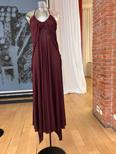 Load image into Gallery viewer, Alaïa - SOFT JERSEY CROSS OVER DRESS - Bordeaux
