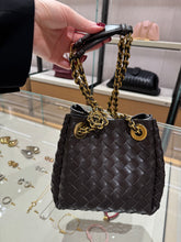 Load image into Gallery viewer, Bottega Veneta - Parachute with Small Chain - Soft Intrecciato Leather Shoulder Bag with Sliding Chain Strap - Fondant
