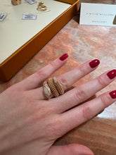 Load image into Gallery viewer, Bulgari - Serpenti Ring in Rose Gold with 2 Onyx and 0.89 Carat Diamonds
