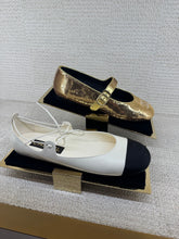 Load image into Gallery viewer, Chanel - Mary Jane Ballerinas - Gold Sequins
