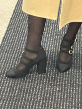 Load image into Gallery viewer, Chanel - Heeled Mary Janes - Black
