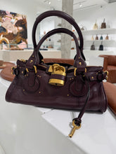 Load image into Gallery viewer, Chloé - Paddington Bag in Grained Leather - Garnet
