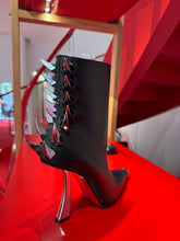 Load image into Gallery viewer, Christian Louboutin - Kate Max Booty Spikes Claw - Black Nappa Leather
