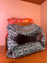 Load image into Gallery viewer, Hermes - Satin Pouch Bags - Orange
