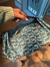 Load image into Gallery viewer, Hermes - Satin Pouch Bags - Blue
