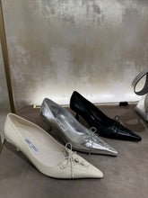Load image into Gallery viewer, Jimmy Choo - Scarlett 50 Naplak Leather Pumps - Cream
