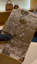 Load image into Gallery viewer, Louis Vuitton - Exclusive Limited Edition Petite Trunk Bag in Water Snake Leather
