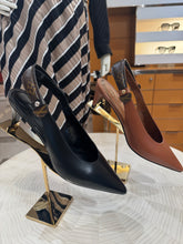 Load image into Gallery viewer, Louis Vuitton - Legacy Slingback Pumps - Cognac
