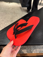 Load image into Gallery viewer, The Row - Dune Classic Sandal in Rubber - Scarlet
