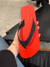 Load image into Gallery viewer, The Row - Dune Classic Sandal in Rubber - Scarlet
