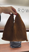 Load image into Gallery viewer, The Row - Small Bindle Sac En Daim - Cognac

