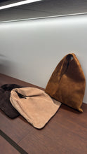 Load image into Gallery viewer, The Row - Small Bindle Sac En Daim - Heather Beige
