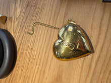 Load image into Gallery viewer, YSL- Exclusive Evening Mini Brass Heart Minaudière - Gold
