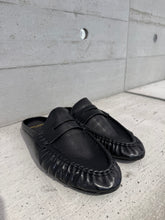 Load image into Gallery viewer, YSL - Le Loafer Mules in Smooth Leather - Black
